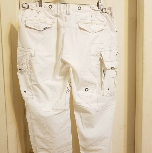 ralph lauren white cargo pants